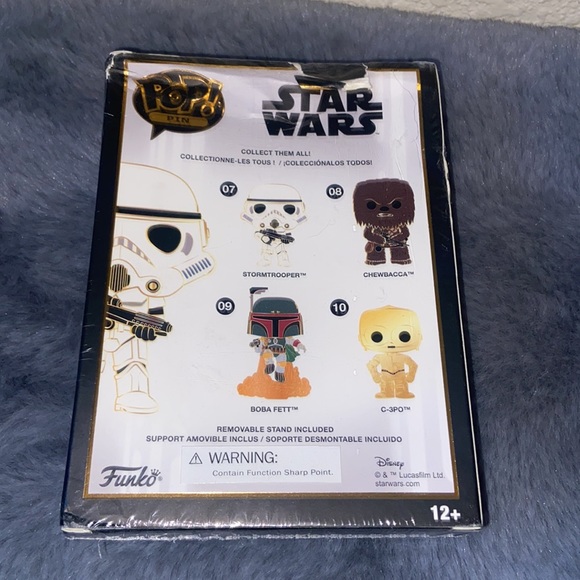 Funko Pop! PIN - Star Wars: STORM TROOPER #07 671803318403 New Sealed - Picture 3 of 8
